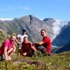 Hiken in Scandinavië groepsfoto